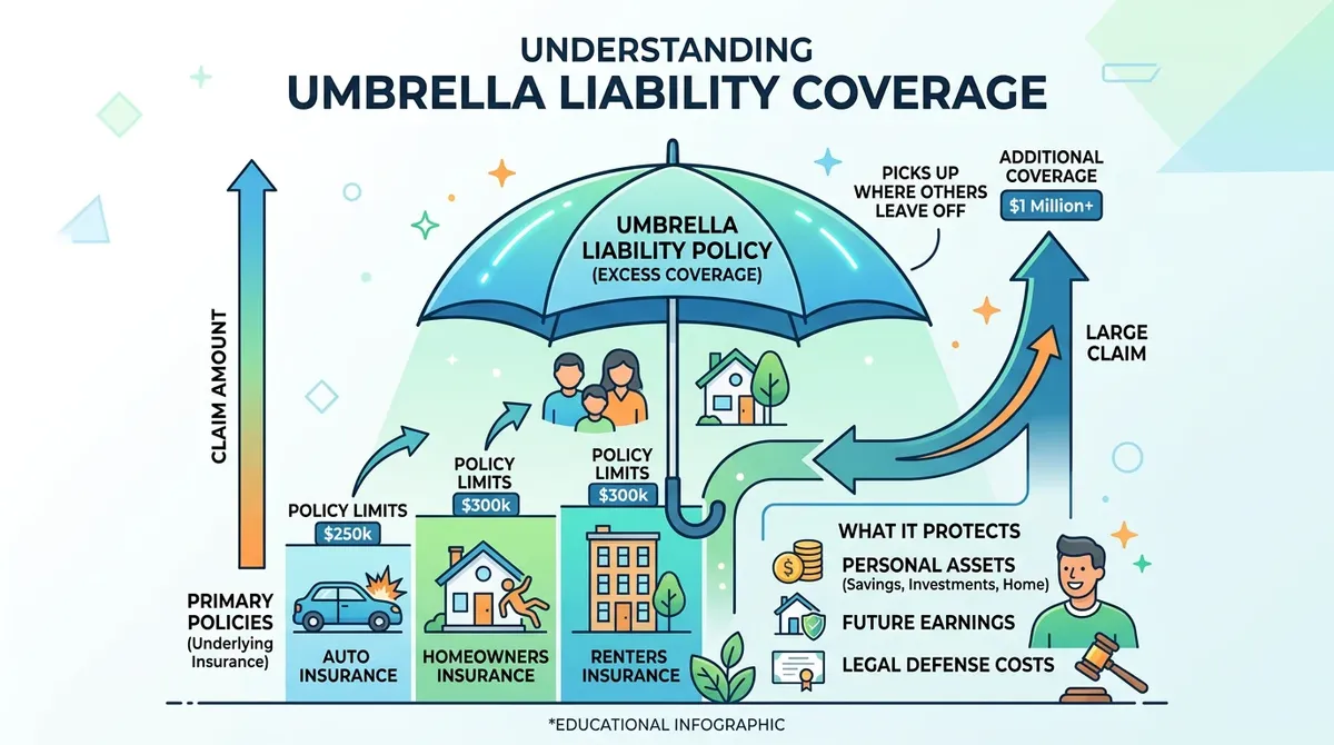 Schemat granic odpowiedzialności w polisie
